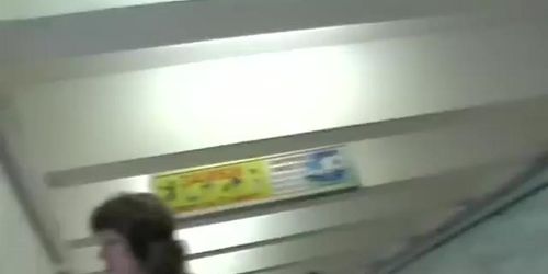 Very thrilling outdoor upskirt footage