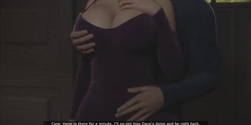 Hot stepmom fucks step son rough - cora episode 16 - big natural tits deep throat