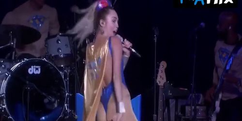 Miley Cyrus Thong Scene  in James Franco'S Bar Mitzvah