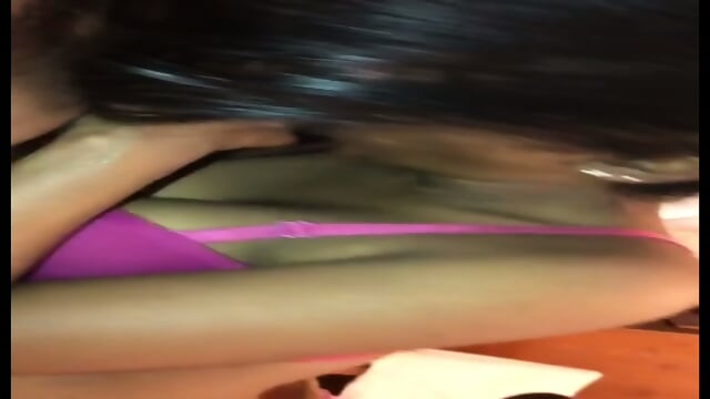 Cream Laga Ke Lund Chusa Bra Panty Wali Raseeli GF Ne Tg
