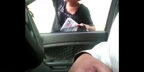Jovencita lente oscuro, flashea mi cabezon