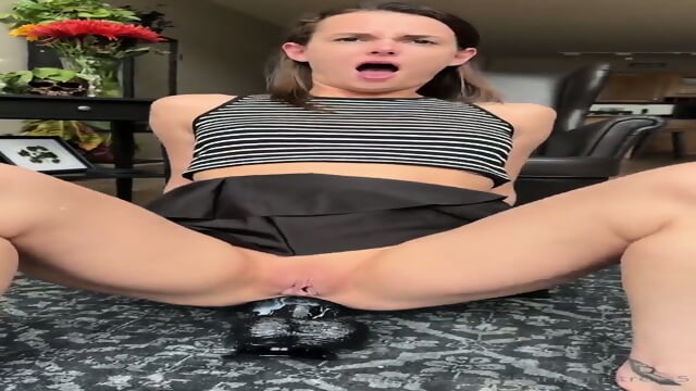 Huge Dildo Anal Whore