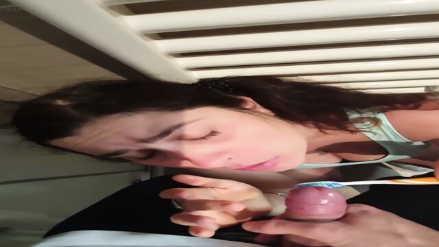 Teen Brush Teeth With Cum