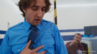 Willow Ryder airport scan leads to anal fuck with Will Pounder