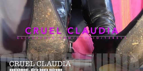 Punishment , clean my dirty boots