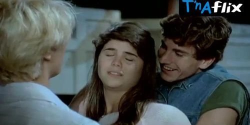 Lori Loughlin Underwear,  Body Double Scene  in The New Kids