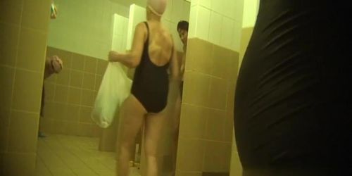 Hidden cameras in public pool showers 610