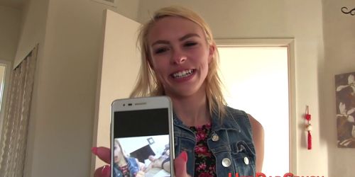 Kinky teen rides stepdad - video 2