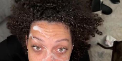 Ebony Cumshot Compilation