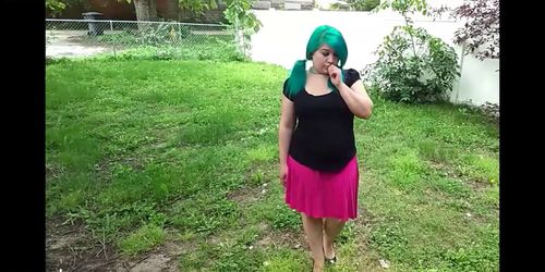 Outdoor Panty Flash