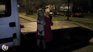 Every night, she gives out pleasure with her body in the streets