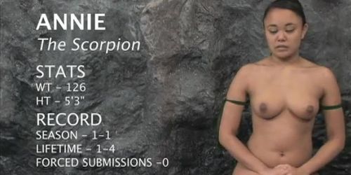Tough chicks in nude wrestling action! (Annie Cruz)