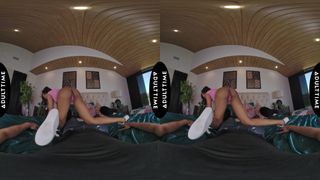 Dante Colle and Addis Fouche in their hot sexual encounter in VR